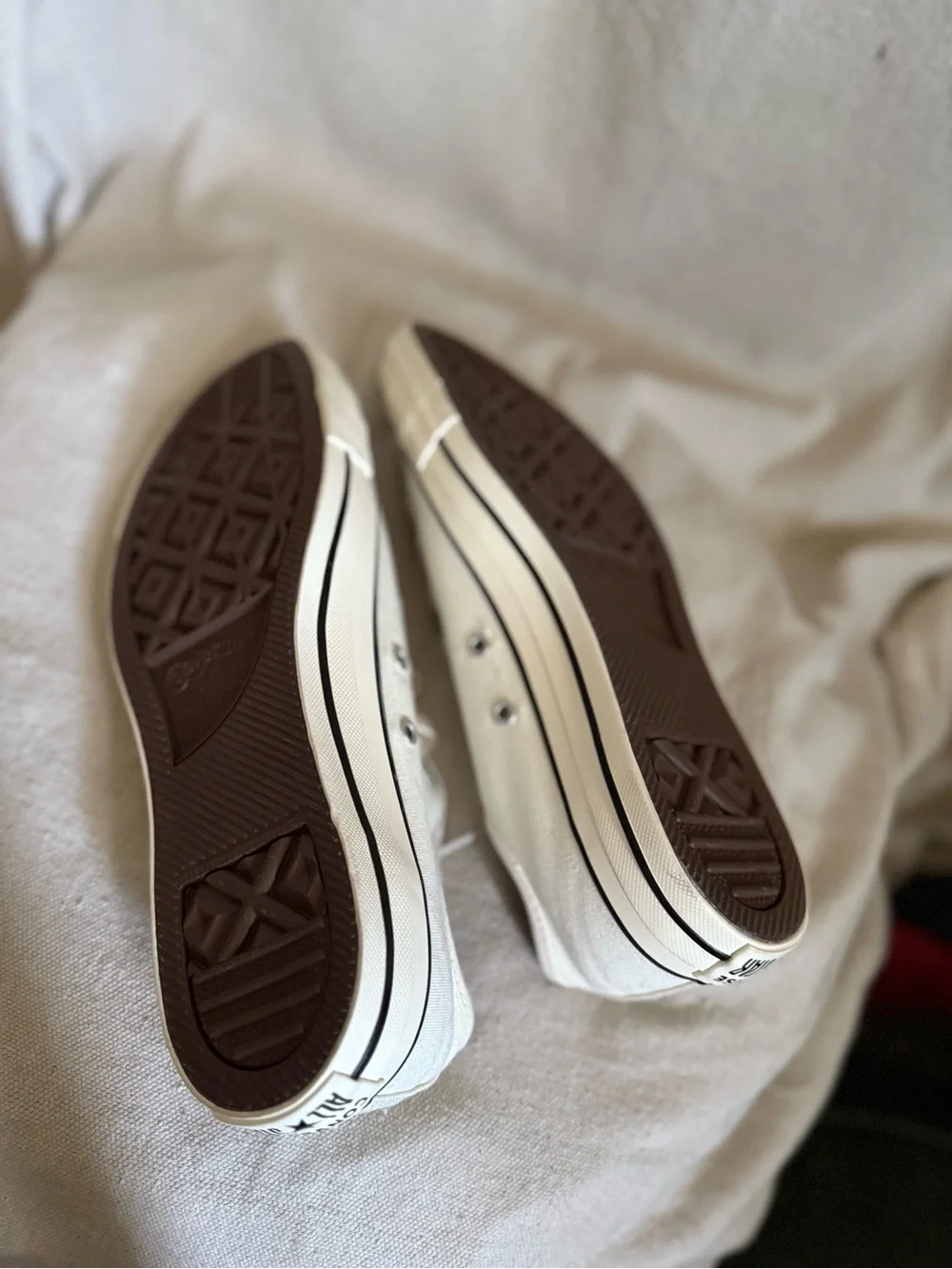Converse Low-Top Canvas Sneakers - Cream